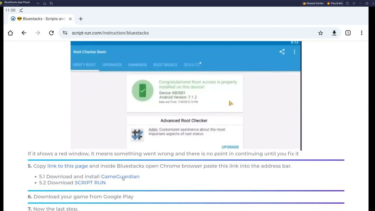Bluestacks - installation and configuration