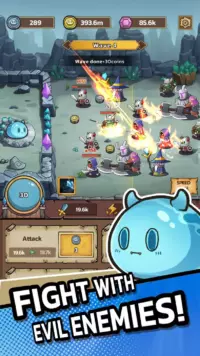 Gehackter Client Slime Castle — Idle TD Game
