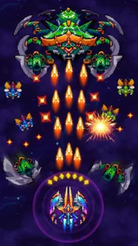 Cracker Galaxiga: Space Arcade Shooter